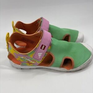 Adidas Lego Terrex Big Kid Sandals Captain Toey Green/Pink Size 6